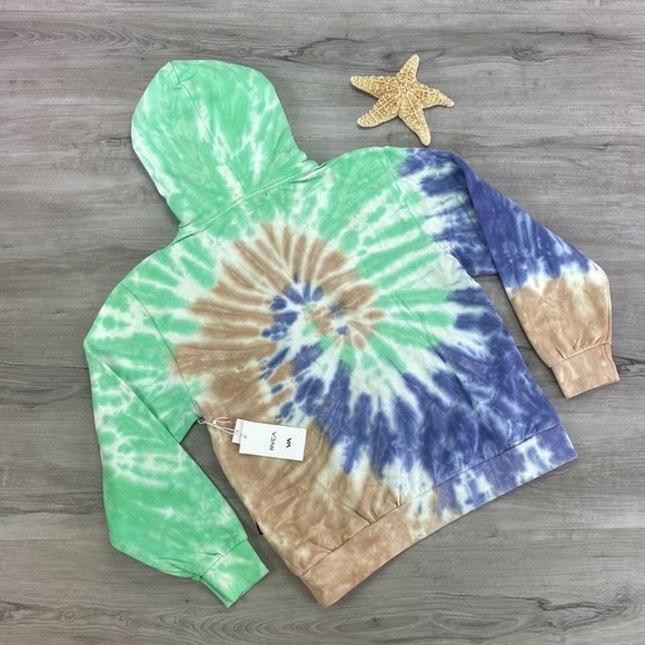 🔆RVCA🔆 ALL THE WAY HOODIE SWEATSHIRT - Picture 14 of 14